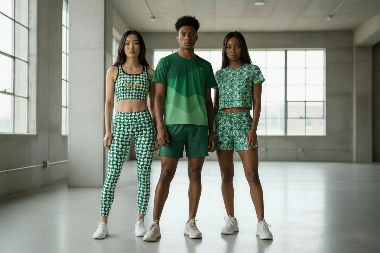 Green Lookbook - Urban Grid Tee